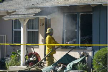 Orange County Hoarder Dies in House Fire